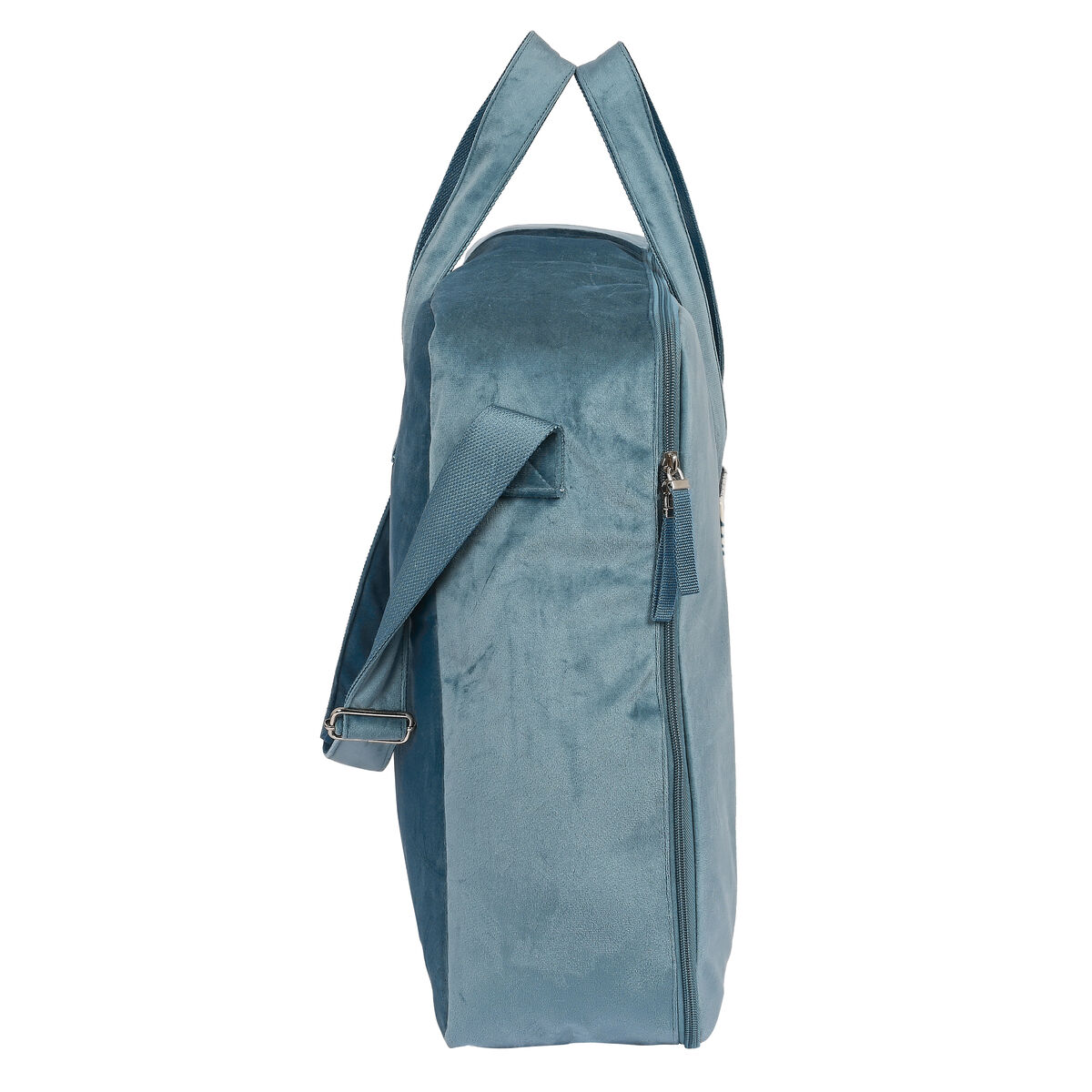 Valiză Safta Leaves Turquoise (50 x 40 x 14 cm)